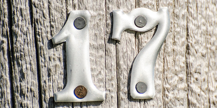 The number 17.