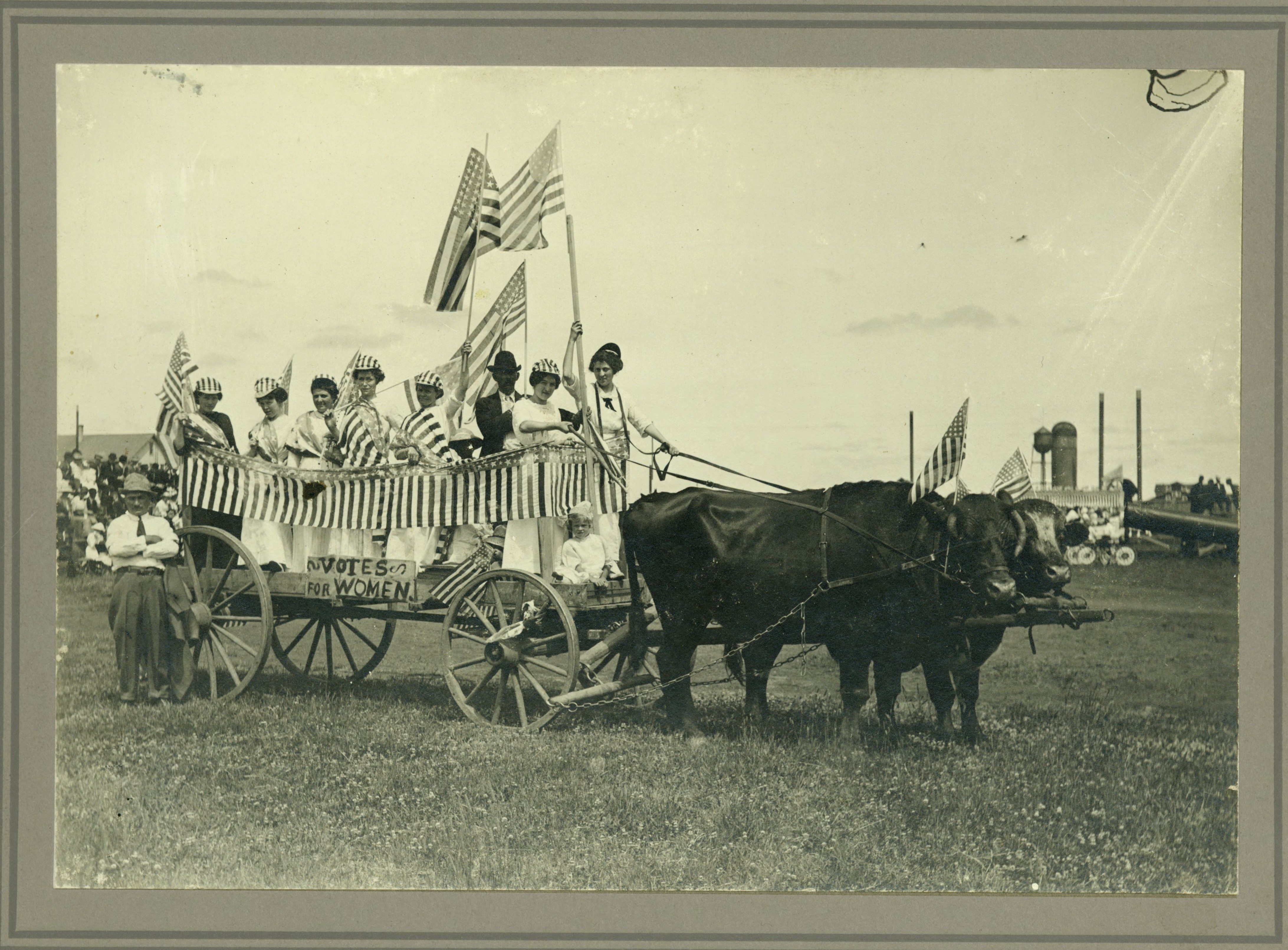 Suffragist wagon