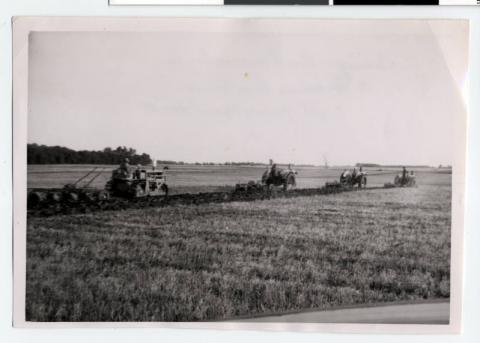 Plowing on the Torkelson Brothers Farm, St. James, Minnesota