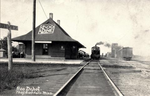 Soo Line Railroad Depot, Thief River Falls, Minnesota