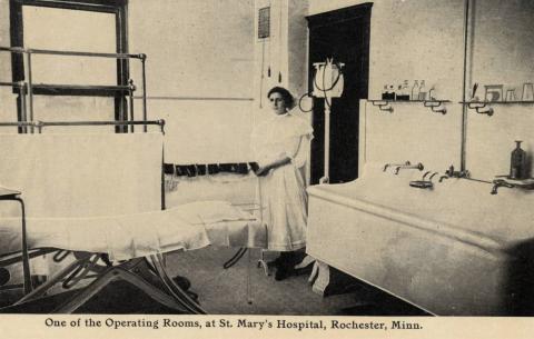 Operating room at St. Mary's Hospital