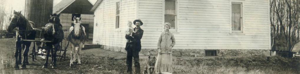 Axel Bondeson and family, North Hero Township, Minnesota