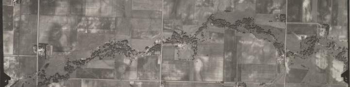 Aerial Survey 1949 Adams Township Sections 27, 28, 33 and 34; 2f18, Mower County, Minnesota